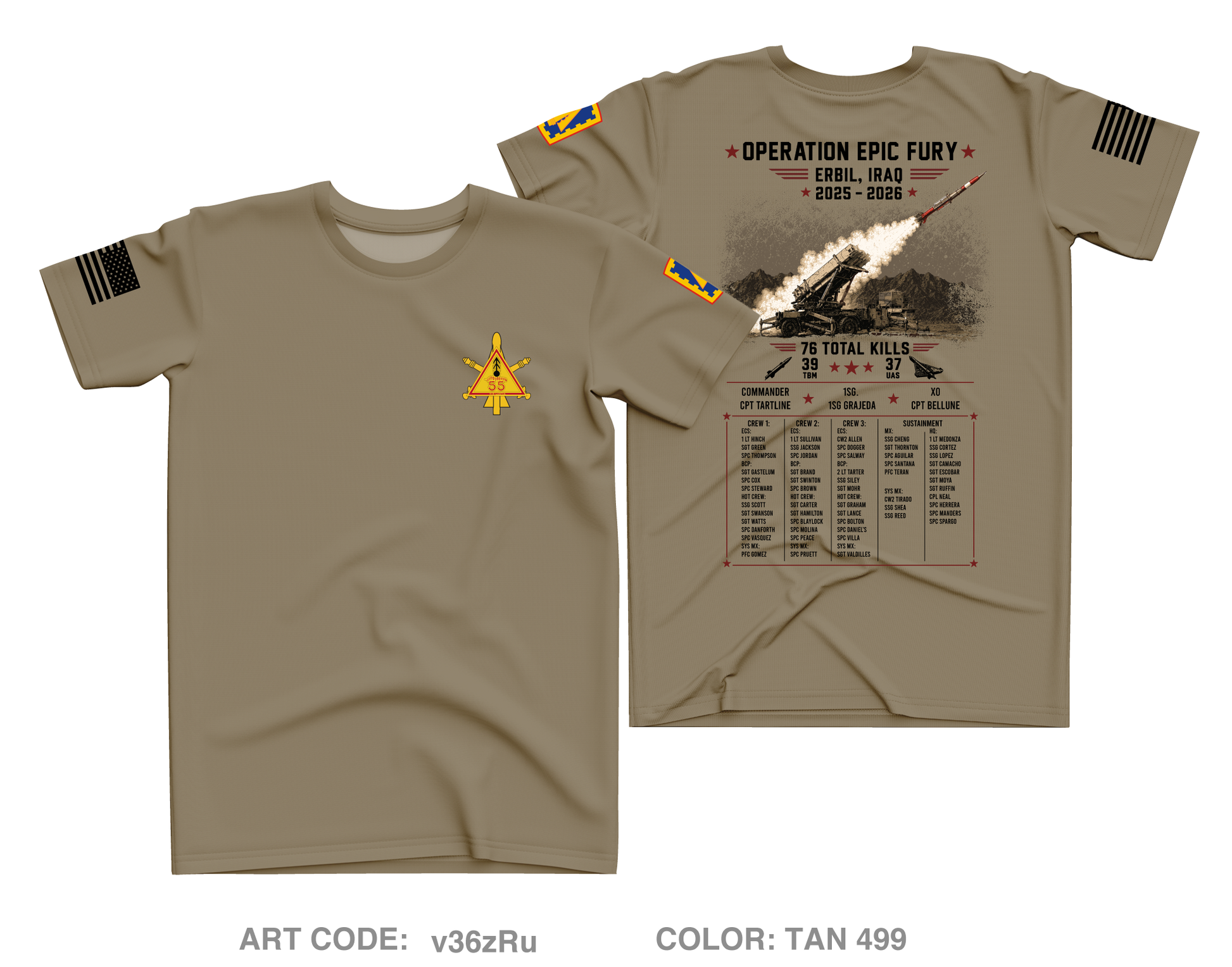 2-55 D-BTRY Core Men's SS Performance Tee - v36zRu