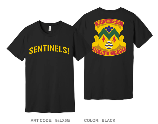 528th Sustainment Brigade (SO)(A) Comfort Unisex Cotton SS Tee - 9sLX5G