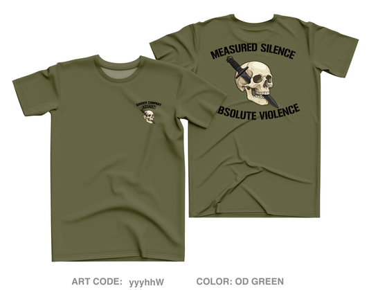 Dagger Company, 1-161 IN Core Men's SS Performance Tee - yyyhhW