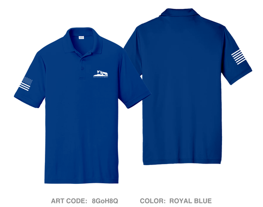 PSU76AROTC Hi-Tech Performance Men's SS Polo - 8GoH8Q