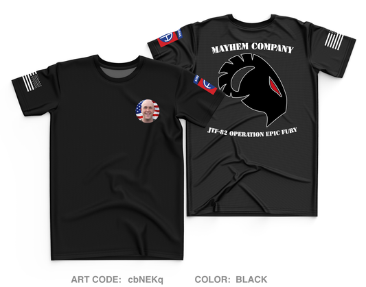 Mayhem Company Core Men's SS Performance Tee - cbNEKq