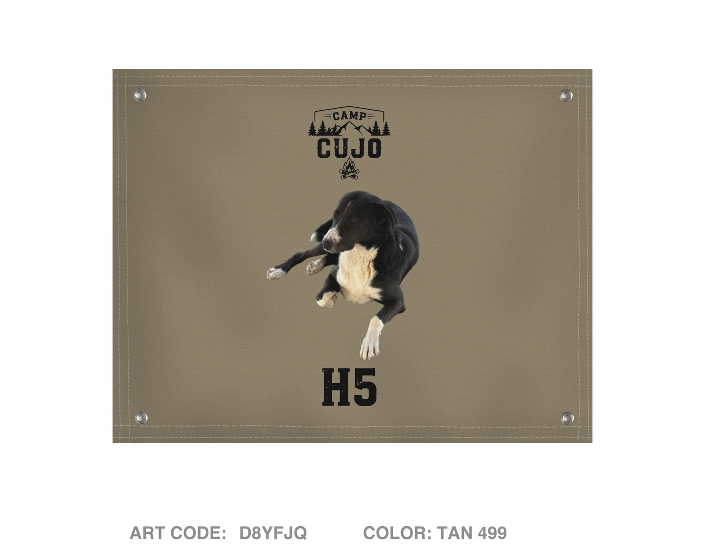 Camp Cujo Banner Flag - D8YFJQ