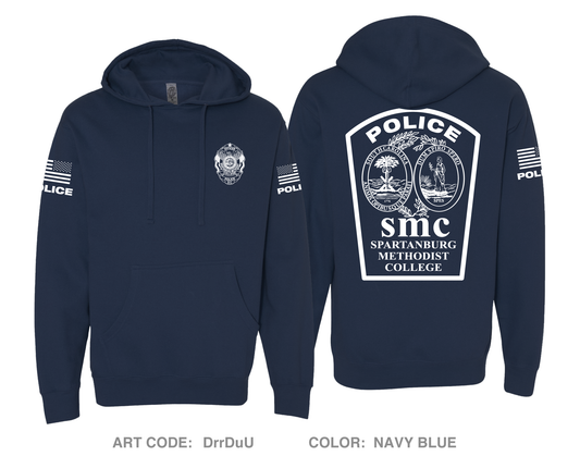 Spartanburg Methodist College Police Comfort Unisex Hooded Sweatshirt - DrrDuU