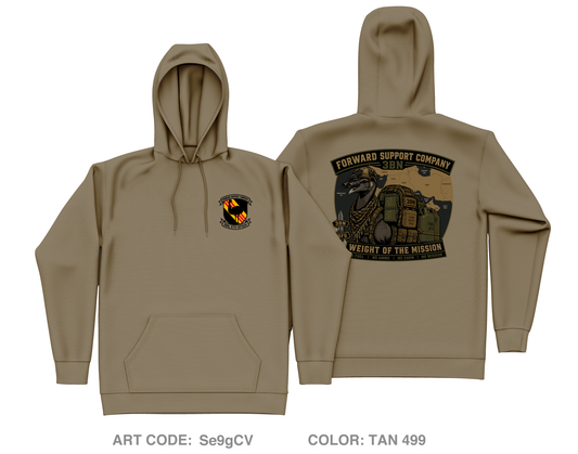 3BN, 5 SFG Core Men's Hooded Performance Sweatshirt - Se9gCV