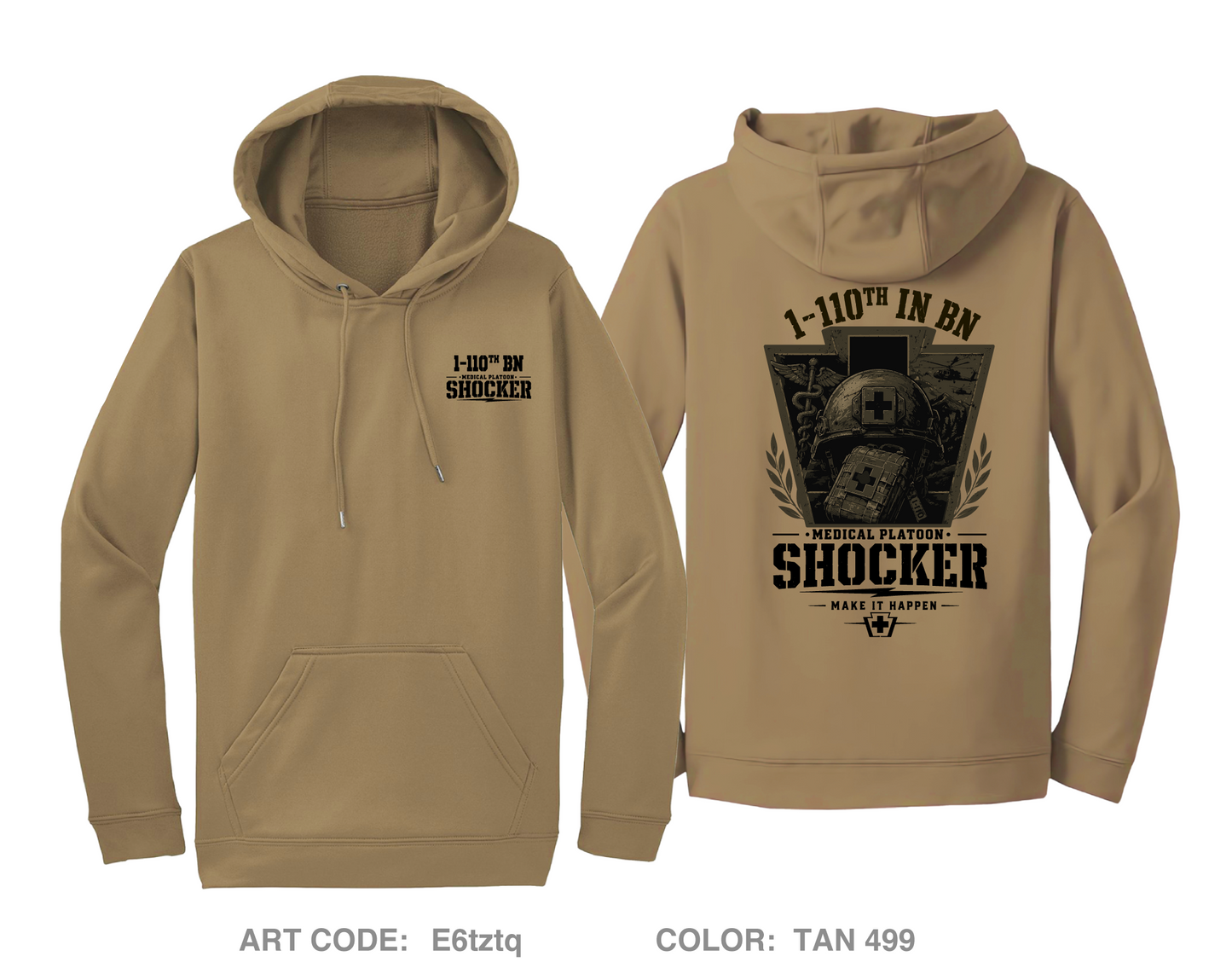 1-110th Hi-Tech Performance Hoodie - E6tztq
