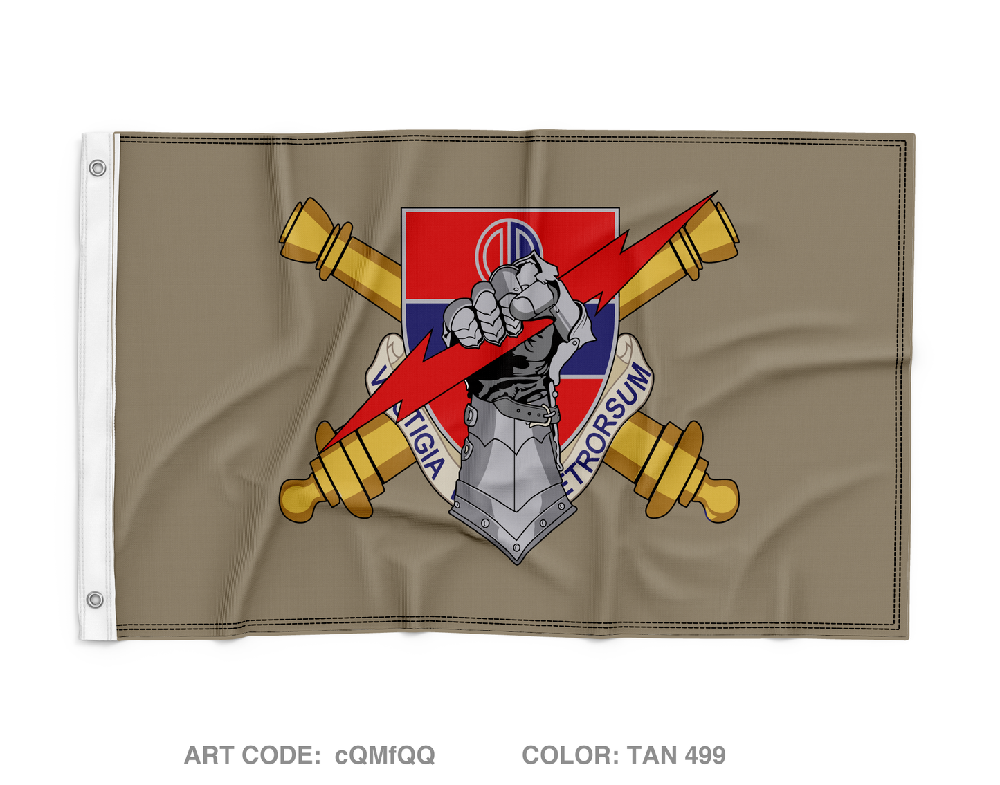 2-116 Field Artillery Regiment Store 1 Wall Flag - cQMfQQ