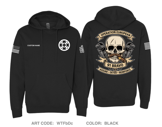 CUSTOM 454th TC CO Comfort Unisex Hooded Sweatshirt - WTFbDc