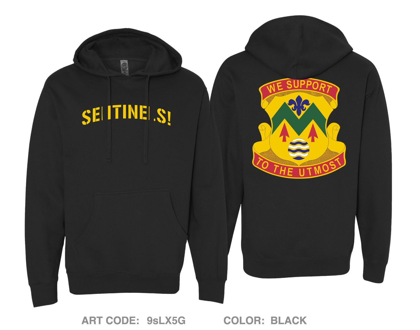 528th Sustainment Brigade (SO)(A) Comfort Unisex Hooded Sweatshirt - 9sLX5G