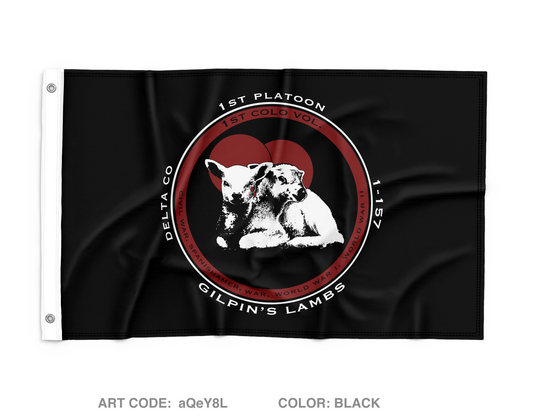 D CO 1-157 Wall Flag - aQeY8L