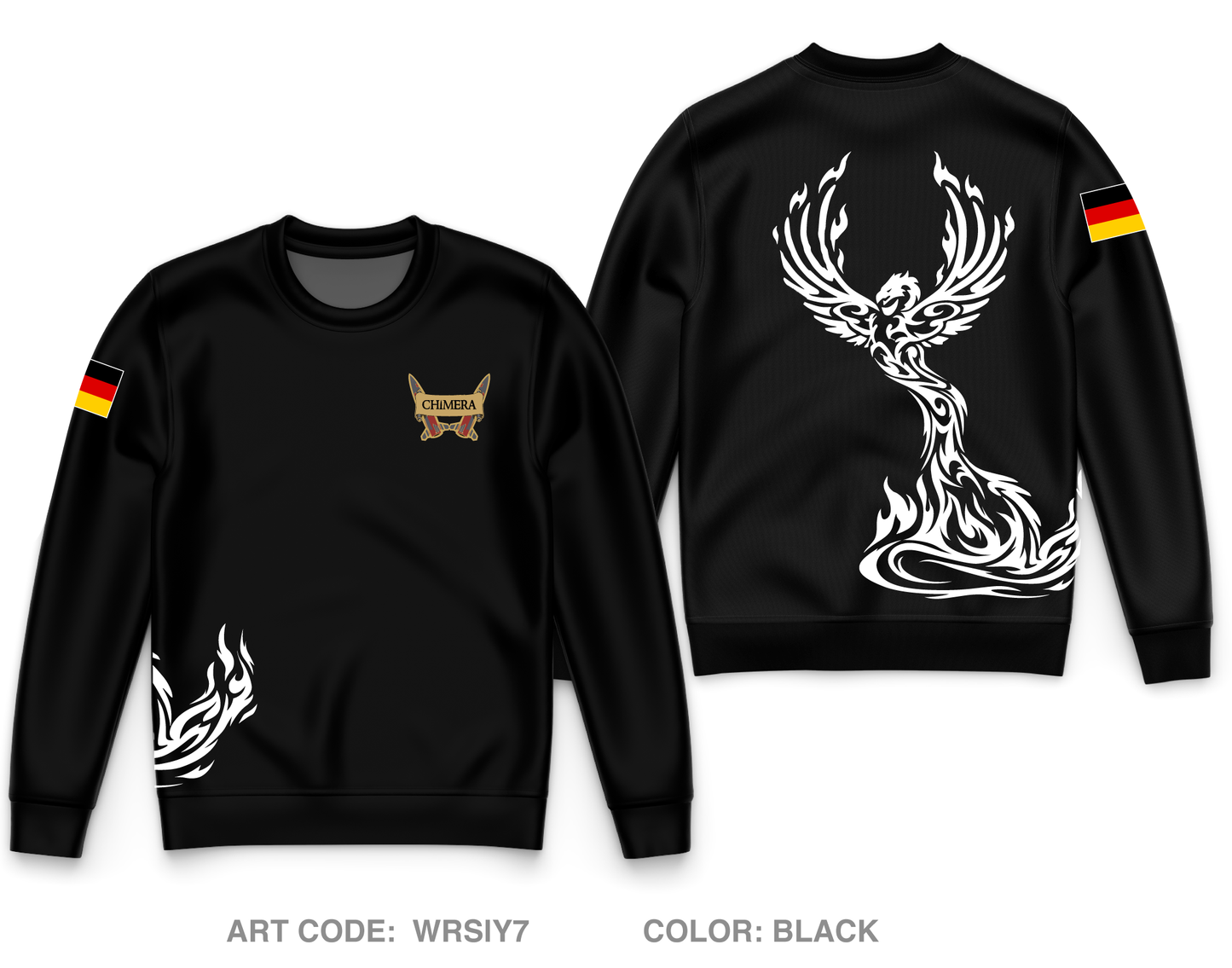 Chimera Core Men's Crewneck Performance Sweatshirt - WRSlY7