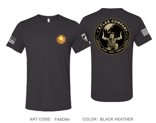 A Co 405th CA BN Comfort Unisex Triblend SS Tee - FA8OMv