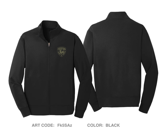 Wetzel County Sheriff's Office SRT Hi-Tech Performance Full-Zip Fleece Jacket - Fk5SAz