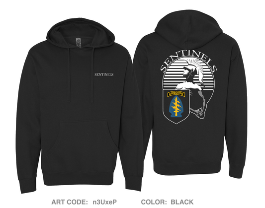 528th Sustainment Brigade (SO)(A) Comfort Unisex Hooded Sweatshirt - n3UxeP