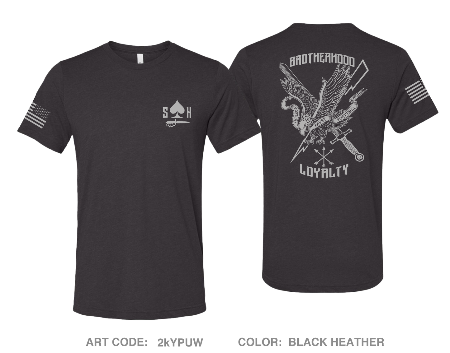 Atwater SORT Comfort Unisex Triblend SS Tee - 2kYPUW