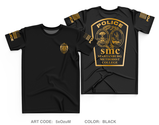 Spartanburg Methodist College Police Core Men's SS Performance Tee - 5xOzuM