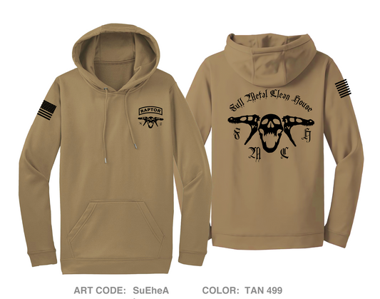 2nd plt Raptors Hi-Tech Performance Hoodie - SuEheA