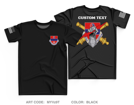 CUSTOM 2-116 Field Artillery Regiment Store 1 Core Men's SS Performance Tee - MYVz9T