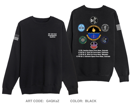 OSI 12 FIS Comfort Unisex Crewneck Sweatshirt - G4QKsZ