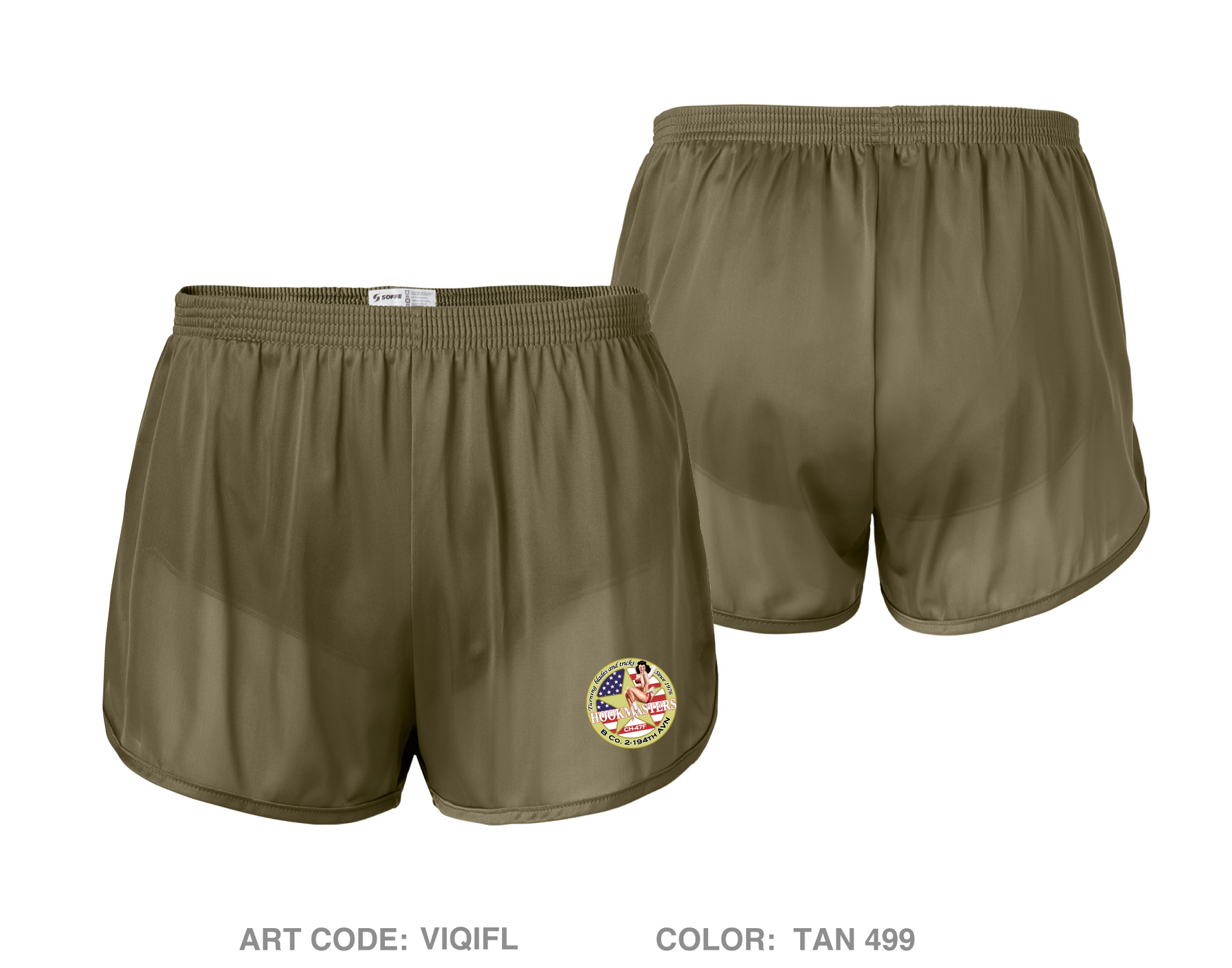 Bravo Company 2-149th Aviation Hi-Tech Ranger Shorts - VIQIFL