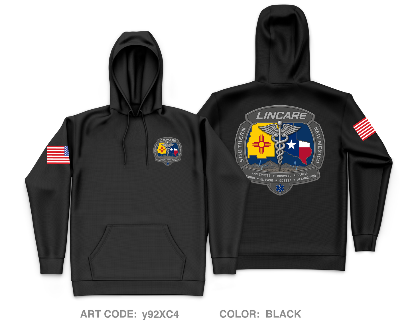 Southern NM Core Men's Hooded Performance Sweatshirt - y92XC4