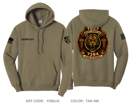 CUSTOM 7227 Medical Support Unit / 7384 Blood Detachment Core Men's SS Performance Tee - YZ6KcQ