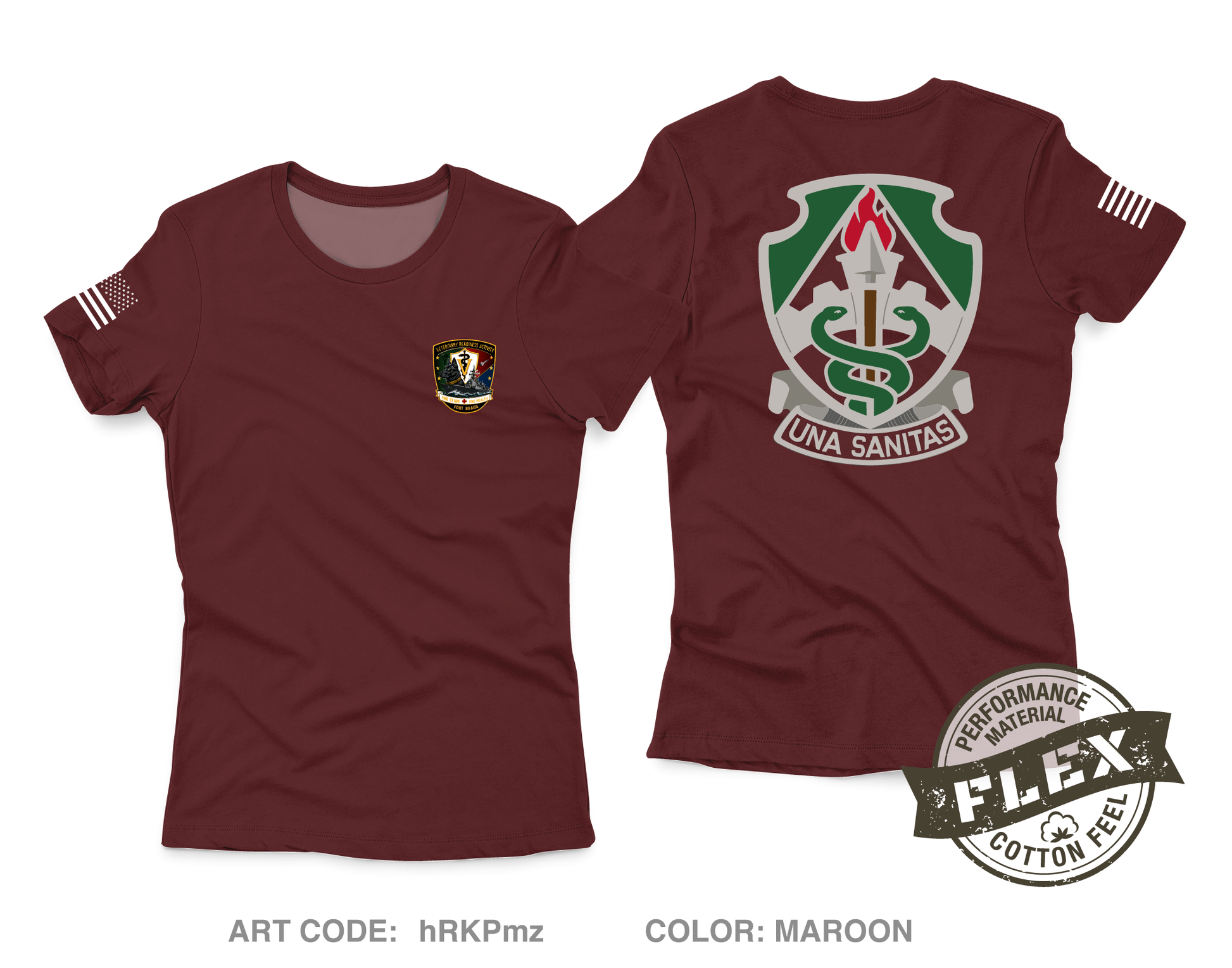 VRA Ft Bragg Core Women's SS Flex Performance Tee - hRKPmz