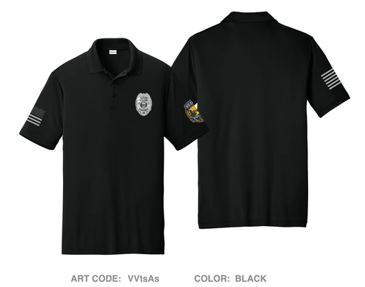 Chautauqau County Sheriffs Office/ Sedan PDD Hi-Tech Performance Men's SS Polo - VVtsAs