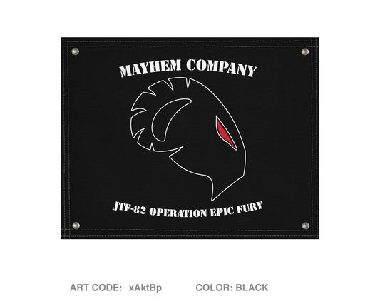 Mayhem Company Banner Flag - xAktBp
