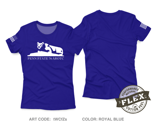 PSU76AROTC Core Women's SS Flex Performance Tee - tWCfZs