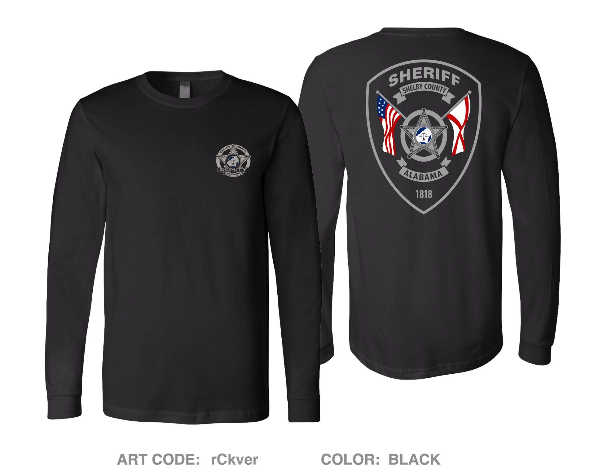 SCSO Comfort Unisex Cotton LS Tee - rCkver