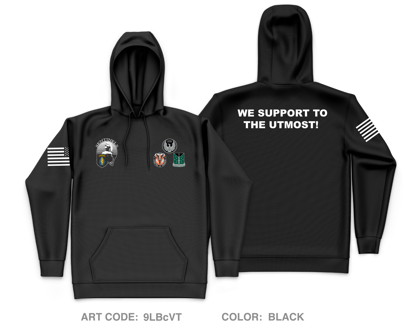 528th Sustainment Brigade (SO)(A) Core Men's Hooded Performance Sweatshirt - 9LBcVT