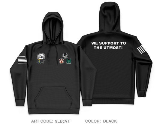 528th Sustainment Brigade (SO)(A) Core Men's Hooded Performance Sweatshirt - 9LBcVT