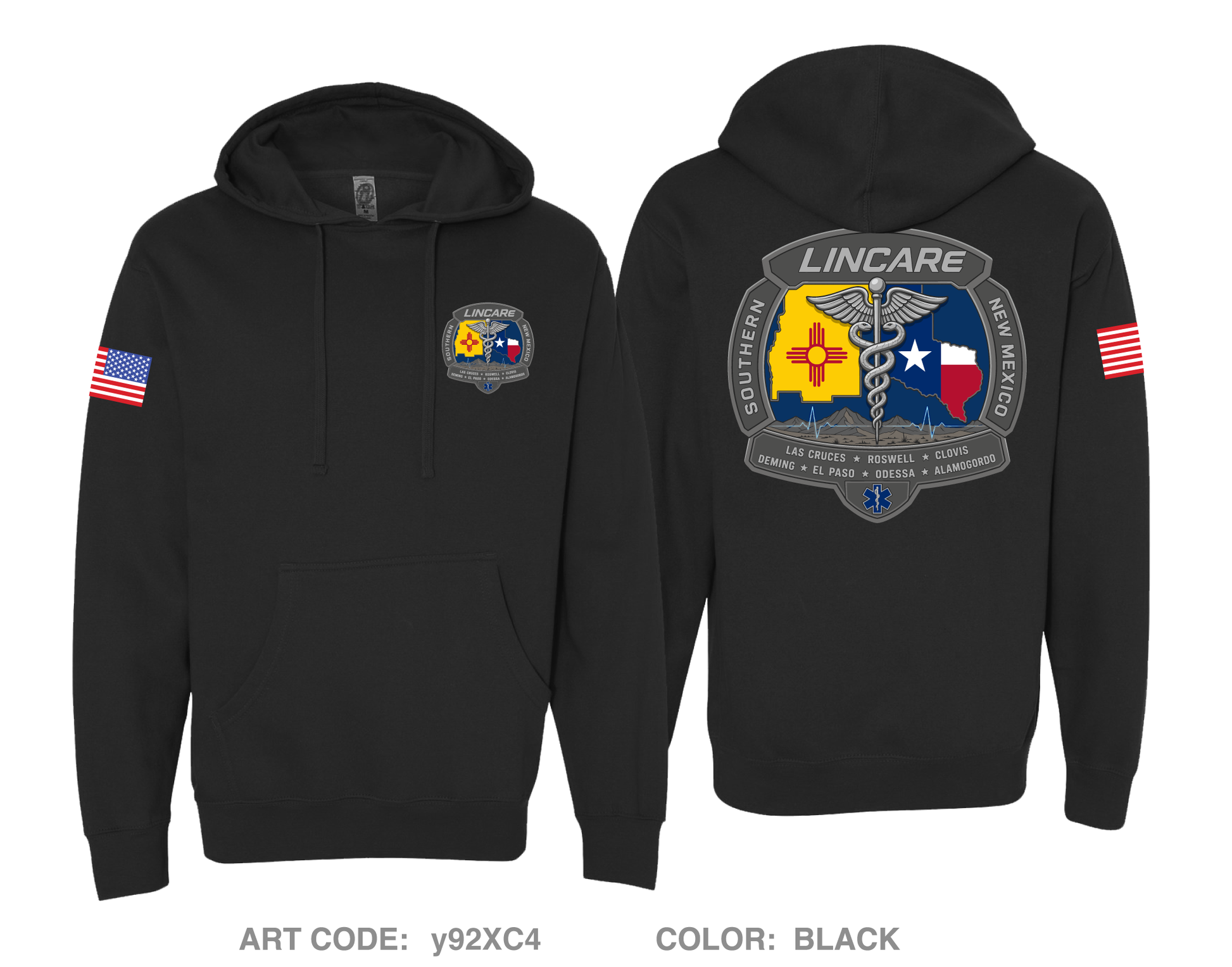 Southern NM Comfort Unisex Hooded Sweatshirt - y92XC4