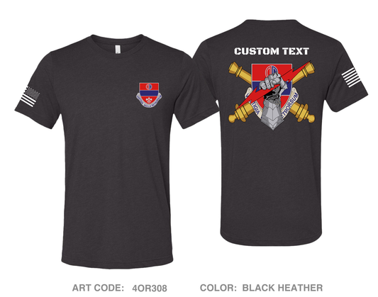 CUSTOM 2-116 Field Artillery Regiment Store 1 Comfort Unisex Triblend SS Tee - 4OR308