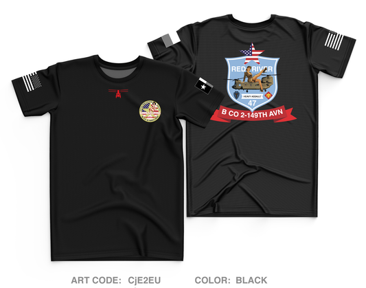 Bravo Company 2-149th Aviation Core Men's SS Performance Tee - CjE2EU