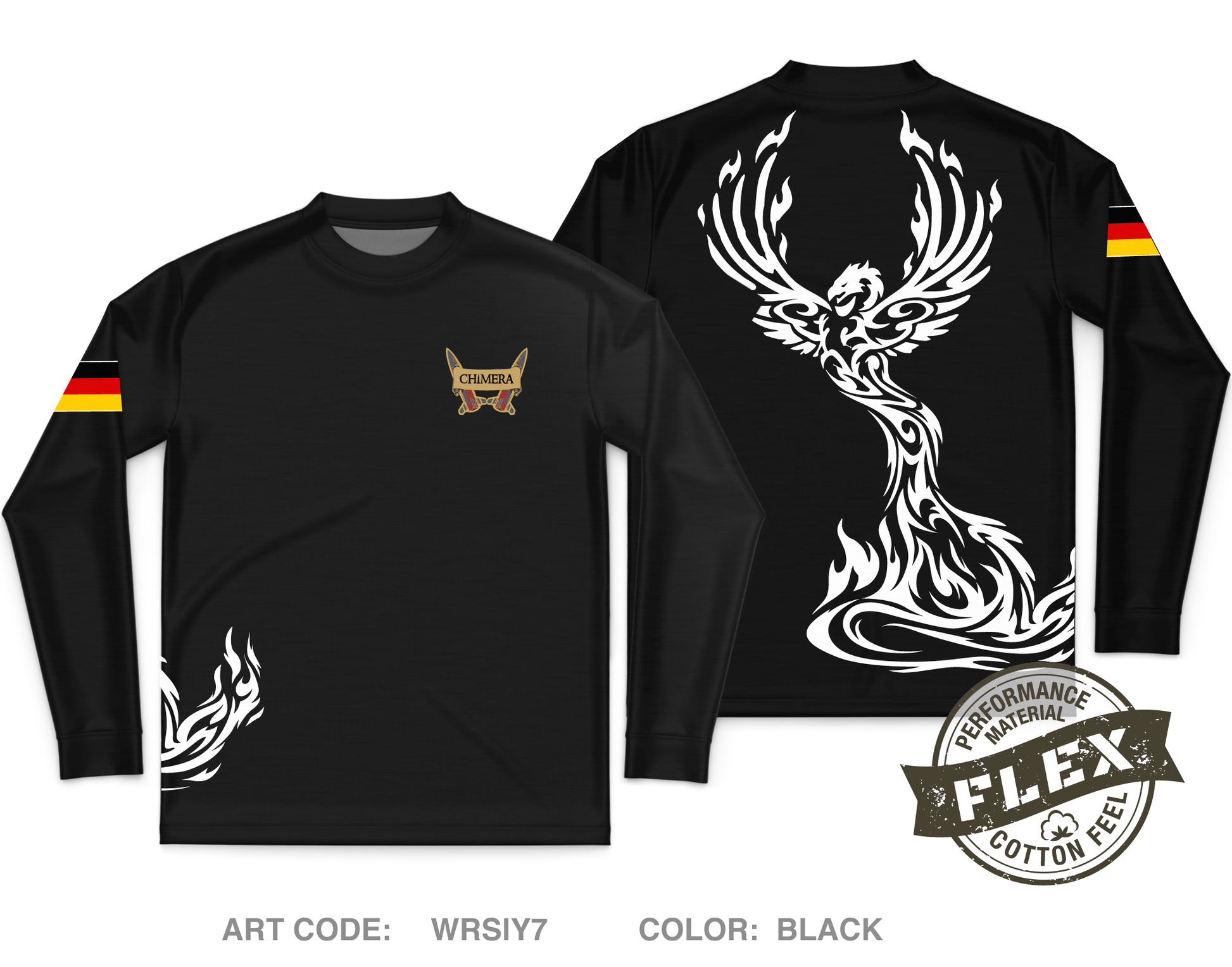 Chimera Core Men's LS Flex Performance Tee - WRSlY7