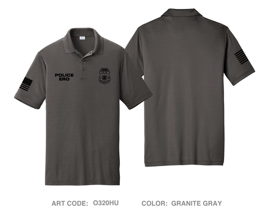 ICE ERO CMD Batavia Hi-Tech Performance Men's SS Polo - O320HU