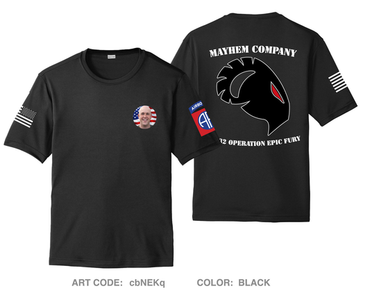 Mayhem Company Hi-Tech Performance Unisex SS Tee - cbNEKq
