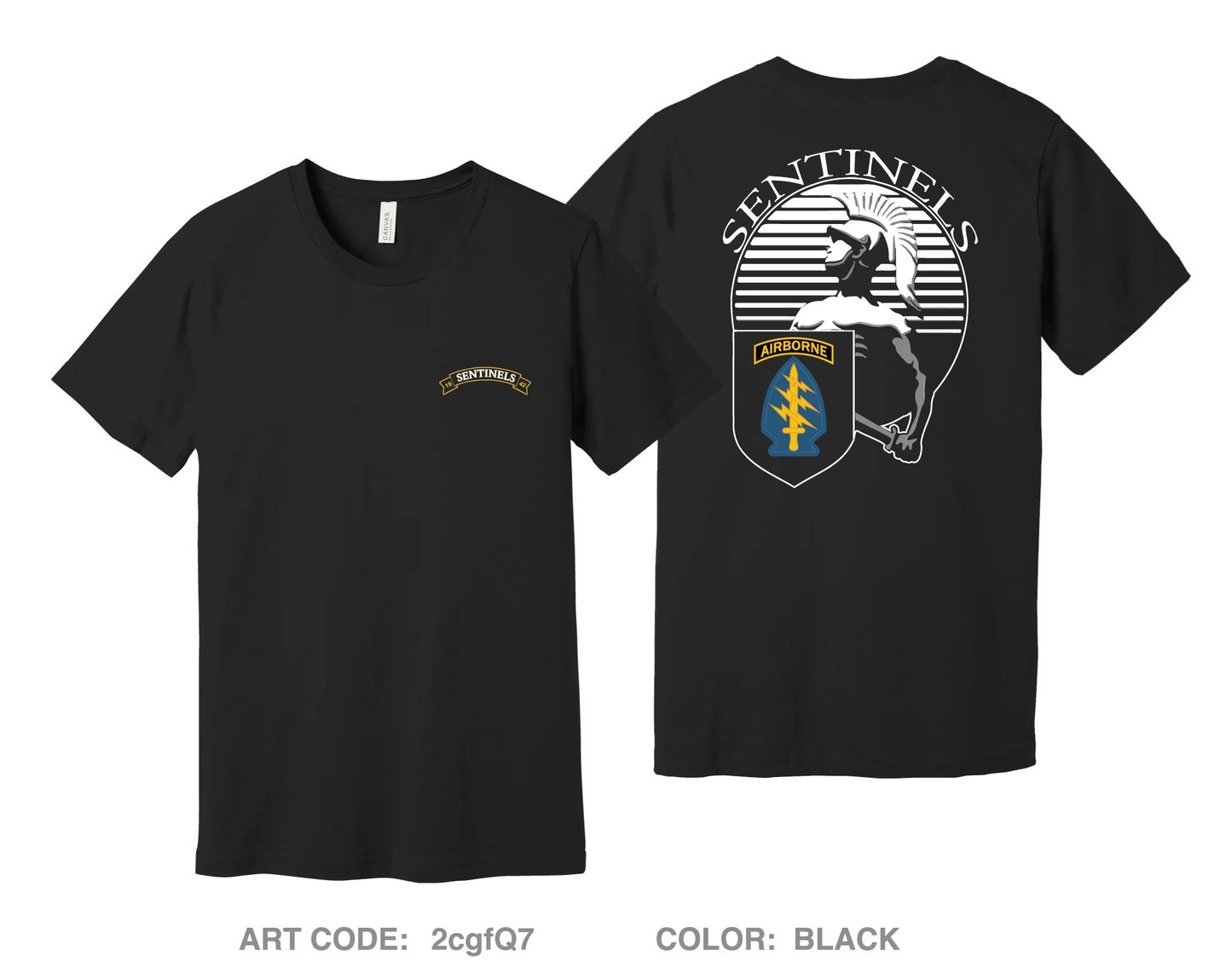 528th Sustainment Brigade (SO)(A) Comfort Unisex Cotton SS Tee - 2cgfQ7