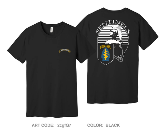 528th Sustainment Brigade (SO)(A) Comfort Unisex Cotton SS Tee - 2cgfQ7