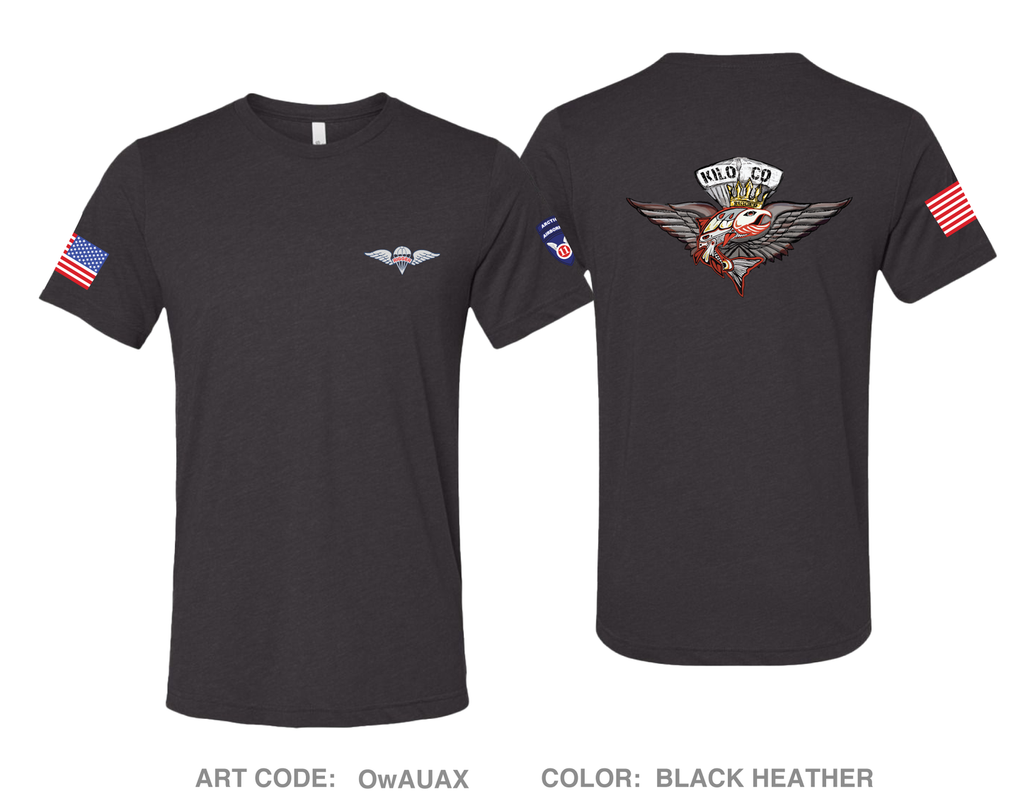 725BSB KILO COMPANY Comfort Unisex Triblend SS Tee - OwAUAX