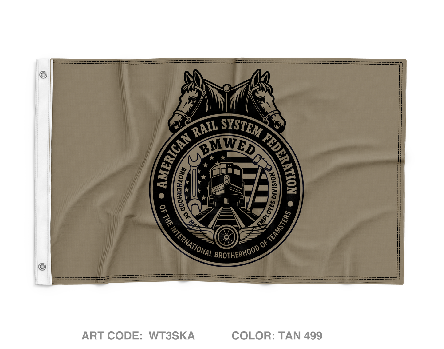 International Brotherhood of Teamsters (IBT) Wall Flag - WT3SKA