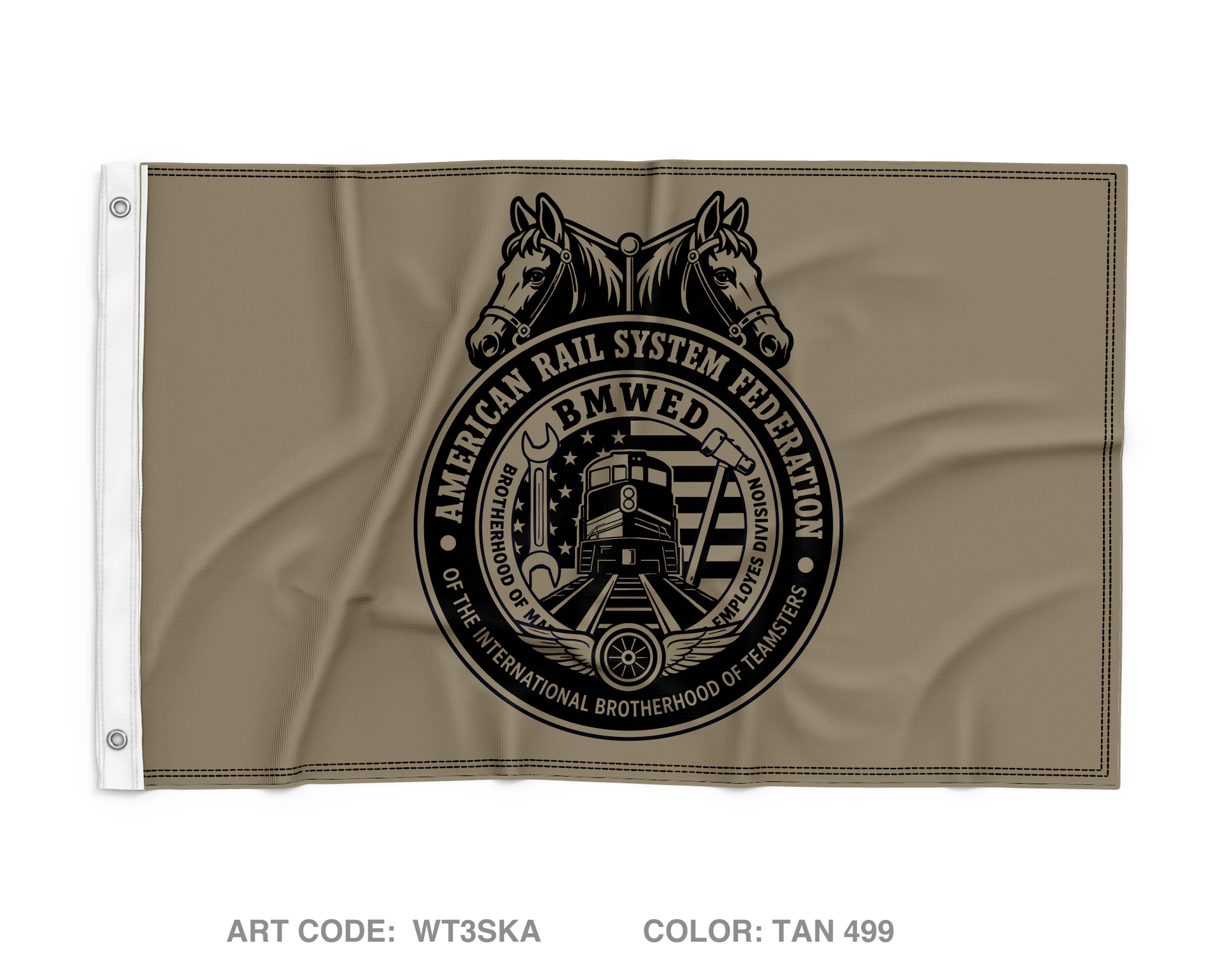 International Brotherhood of Teamsters (IBT) Wall Flag - WT3SKA