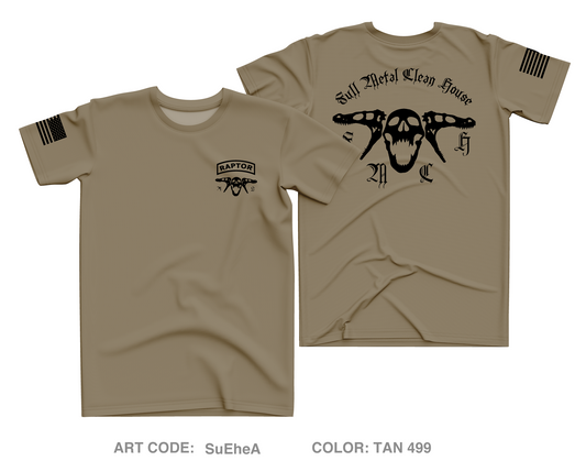 2nd plt Raptors Core Men's SS Performance Tee - SuEheA