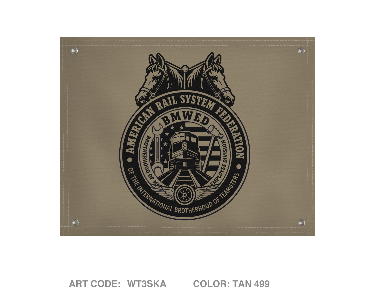 International Brotherhood of Teamsters (IBT) Banner Flag - WT3SKA