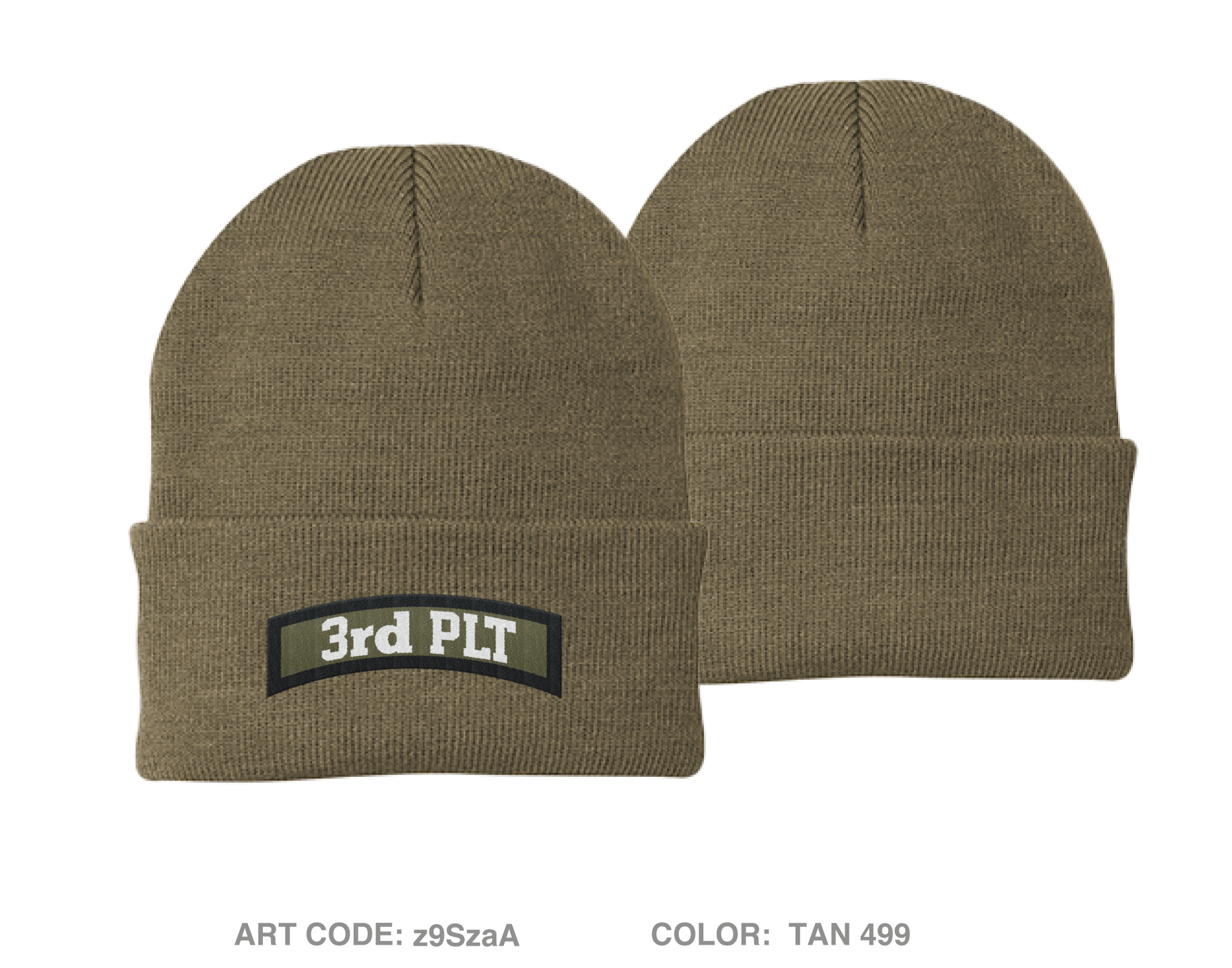 Phantom Beavers Embroidered Knit Beanie - z9SzaA