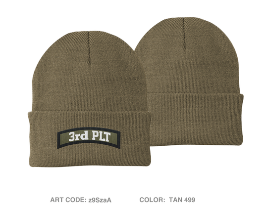 Phantom Beavers Embroidered Knit Beanie - z9SzaA