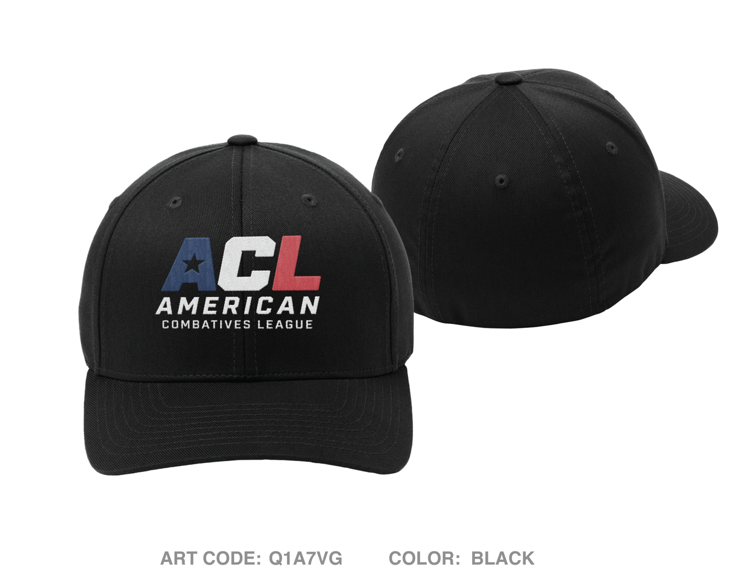 American Combatives League Embroidered Flexfit Cap - Q1A7VG