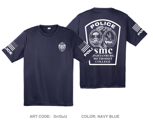 Spartanburg Methodist College Police Hi-Tech Performance Unisex SS Tee - DrrDuU