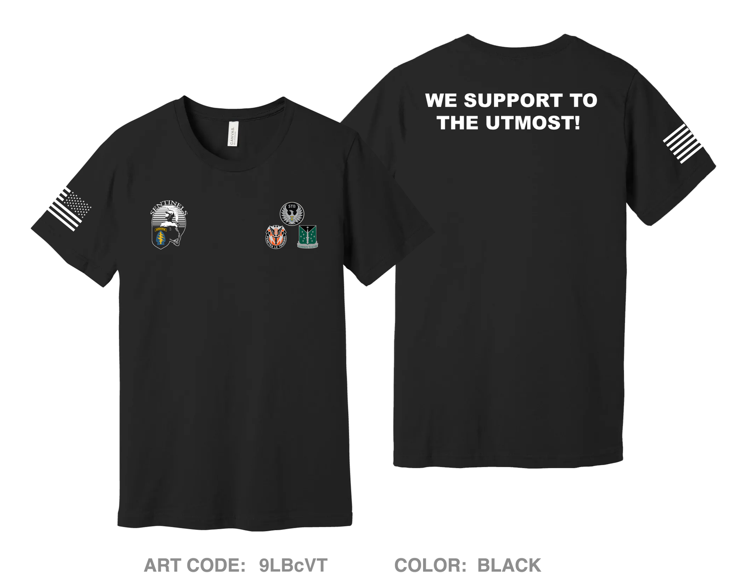 528th Sustainment Brigade (SO)(A) Comfort Unisex Cotton SS Tee - 9LBcVT